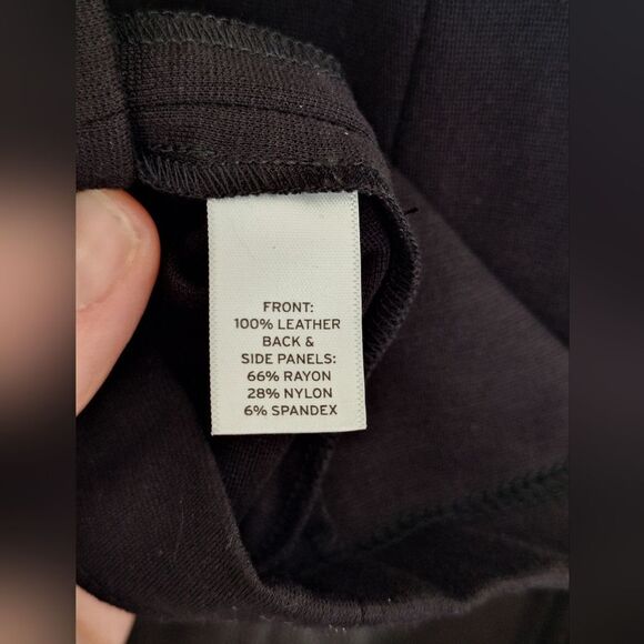 Trouve Genuaine Leather front panel dress size 10‎ - Picture 6 of 8